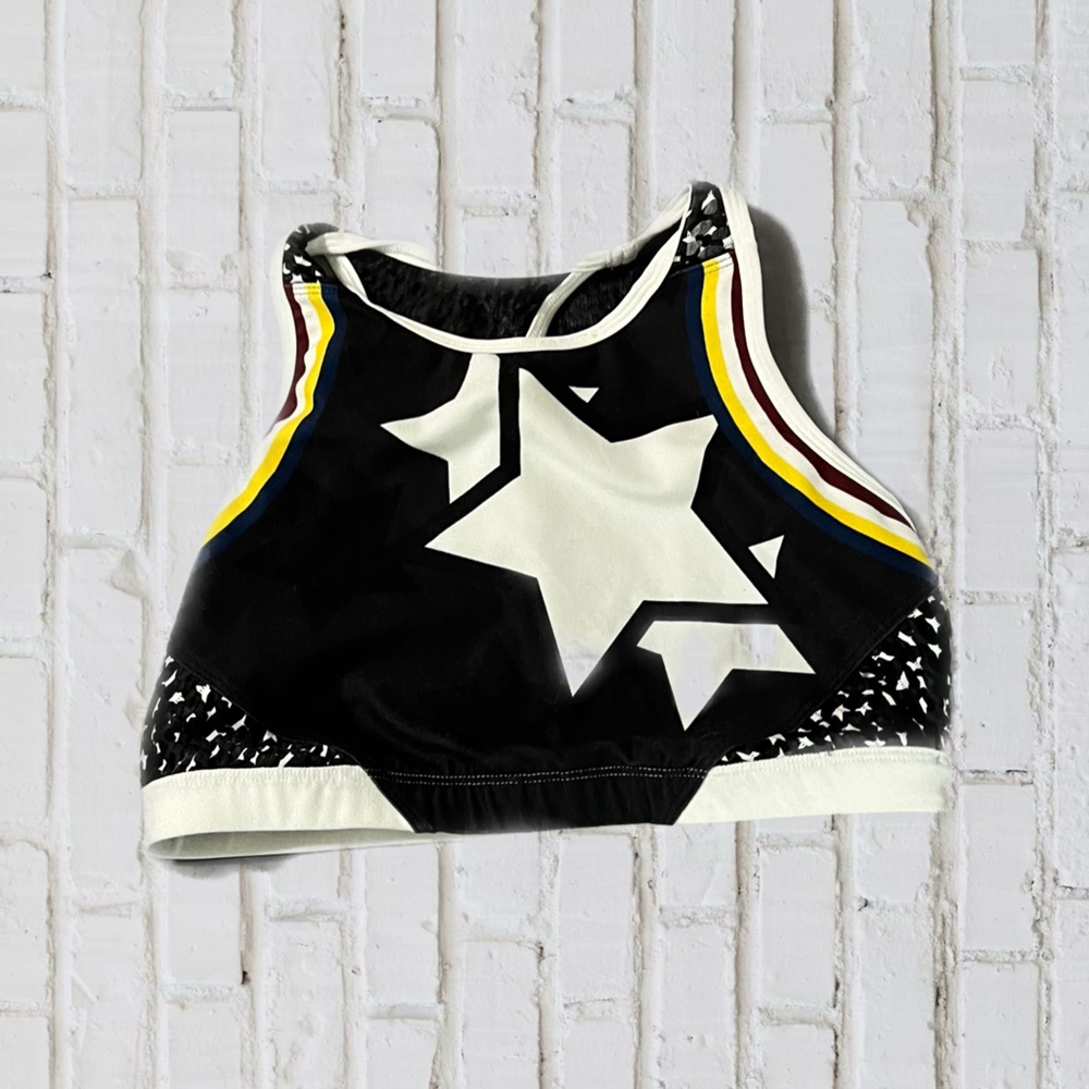 Wear It To Heart sports bra; ladies M